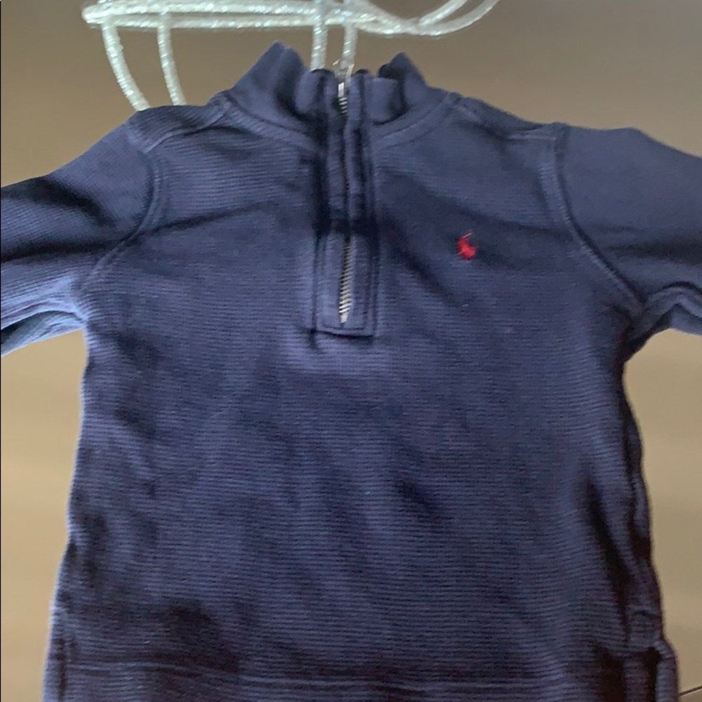 Blue polo thermal kids